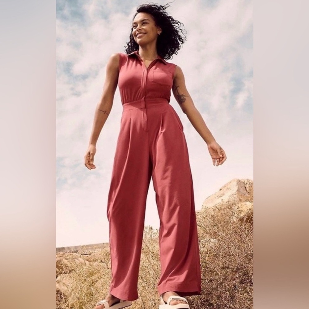 Brooklyn Heights Wide Leg Jumpsuit from Athleta.